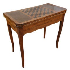 18th C. French Louis XV Game Table