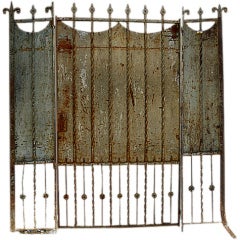 19th C. Irtalian Iron Entrance Gate