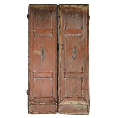 Set of 18th C. Italian Double Doors