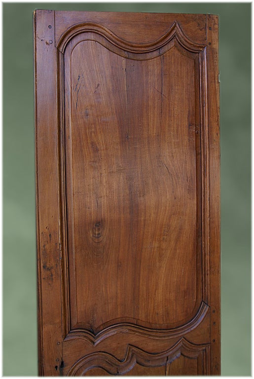 19th Century Pair of 19th C. French Cherry Doors For Sale