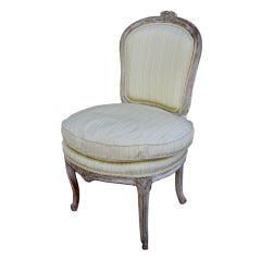 18th C. French Painted Side Chair