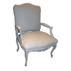 19th C. French LXV Style Armchair