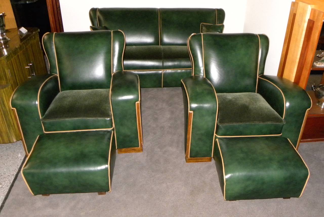 Unique Art Deco Sofa Suite 4