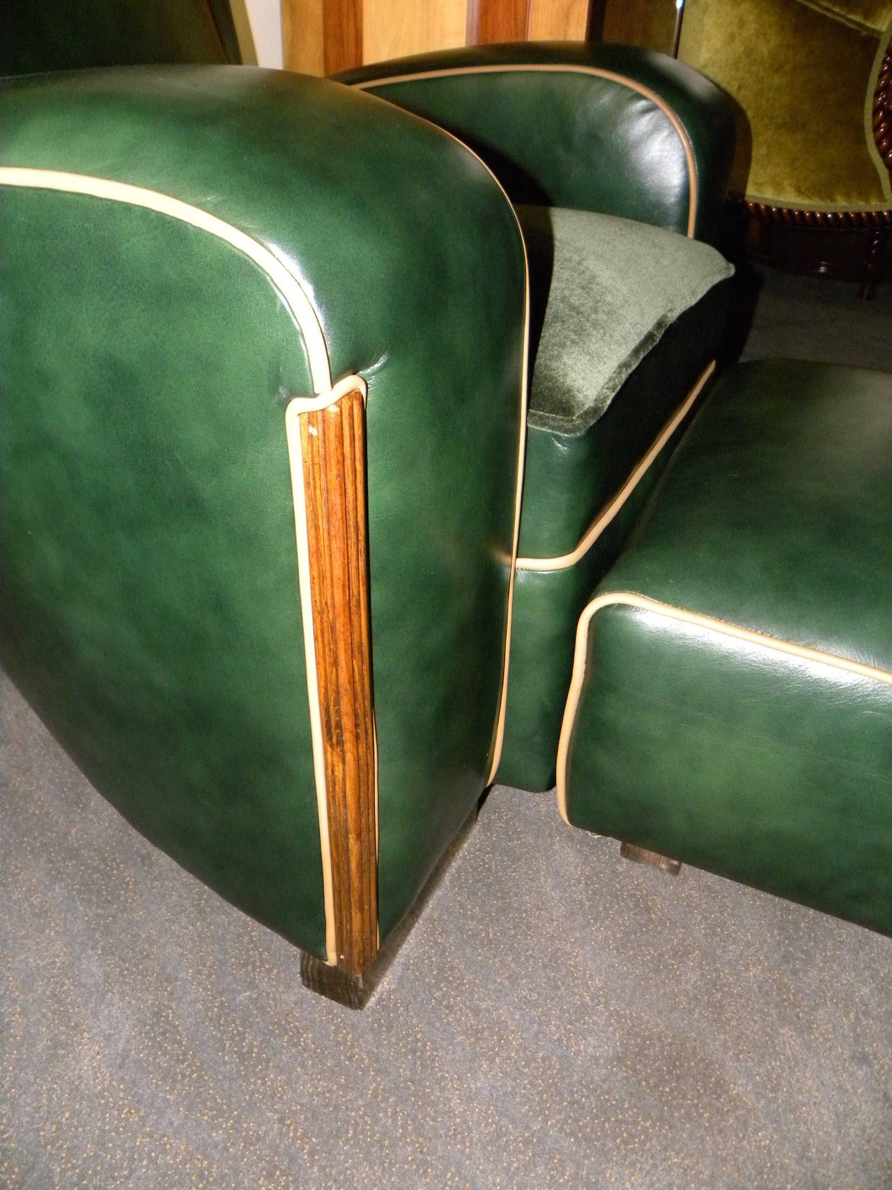 Mid-20th Century Unique Art Deco Sofa Suite