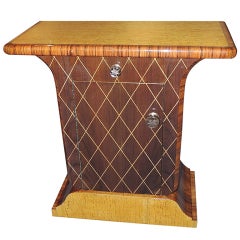 Art Deco Deluxe Petite Console / Cabinet