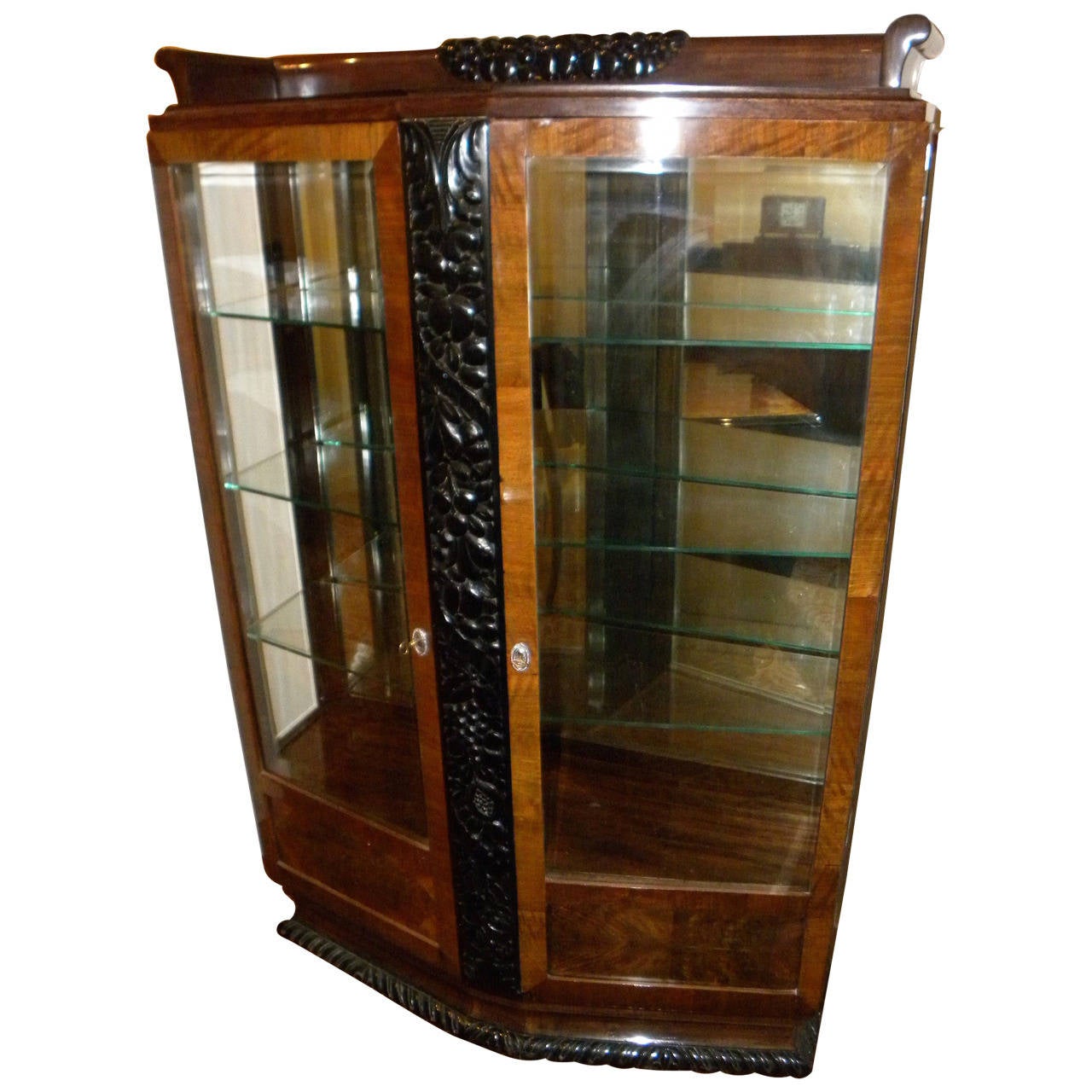 European Art Deco Vitrine Display Case at 1stDibs