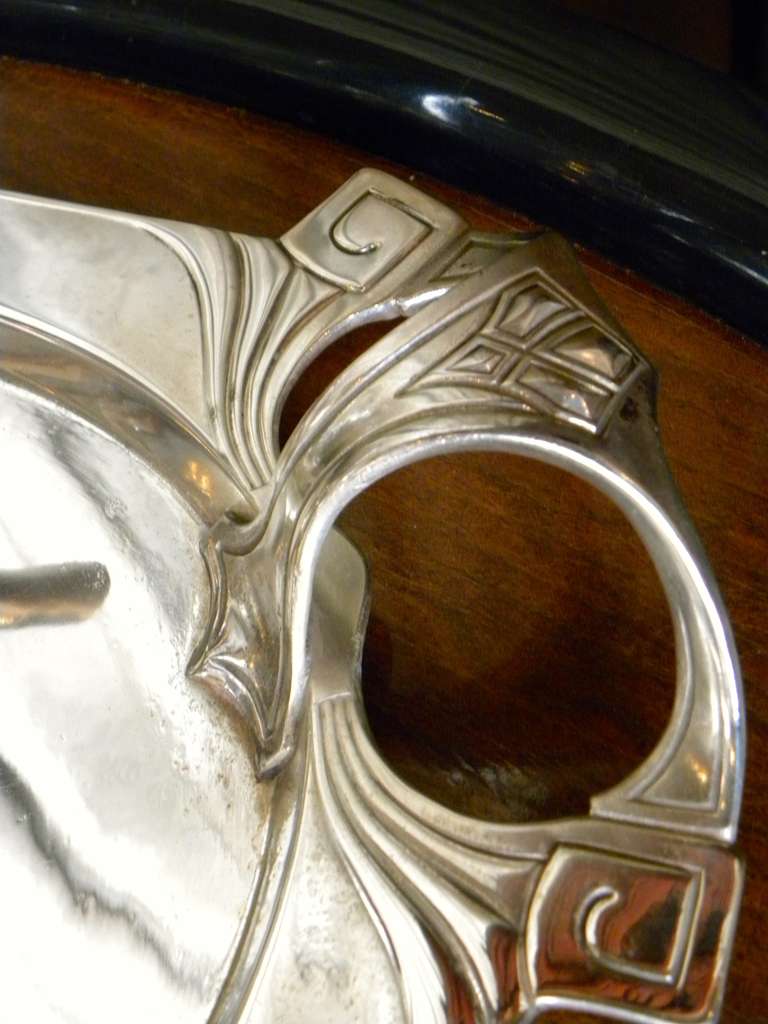Spectacular Art Nouveau WMF style Silver-plate 5 piece Coffee Tea Service 3