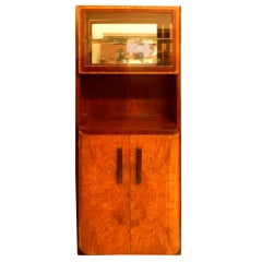 Important French China Vitrine Cabinet by Michel Dufet