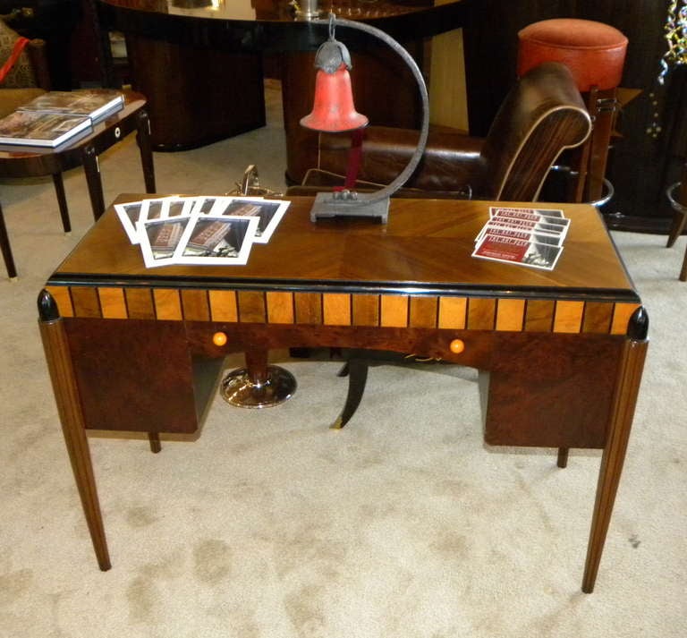 Very Unusual Petite French 1930s Desk Vanity Writing Table In Excellent Condition In Oakland, CA