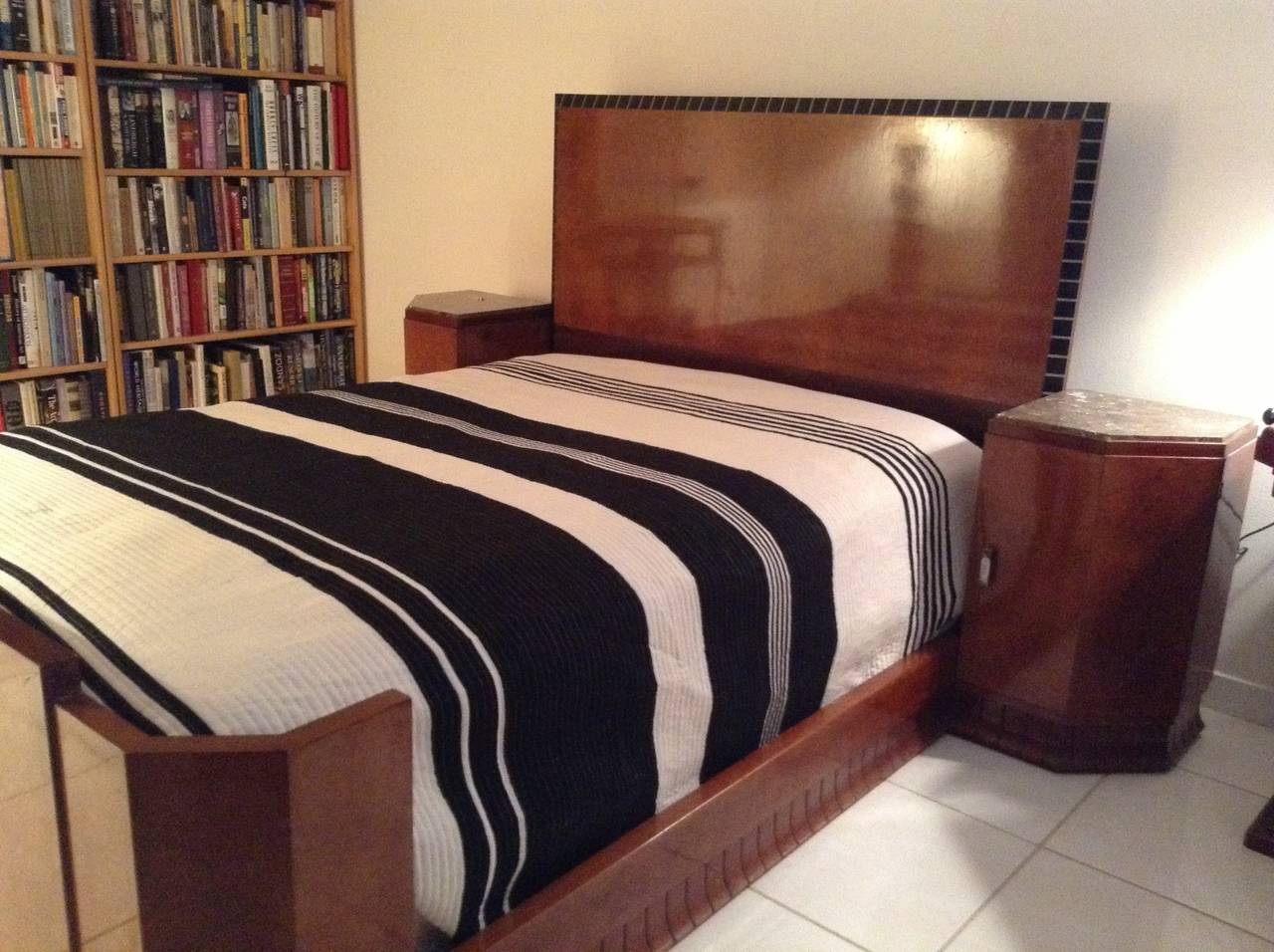 Mid-20th Century French Art Deco Modernist Bedroom Suite