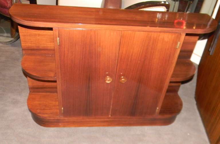 Art Deco American Art Deck Modernist Side Table TV Stand