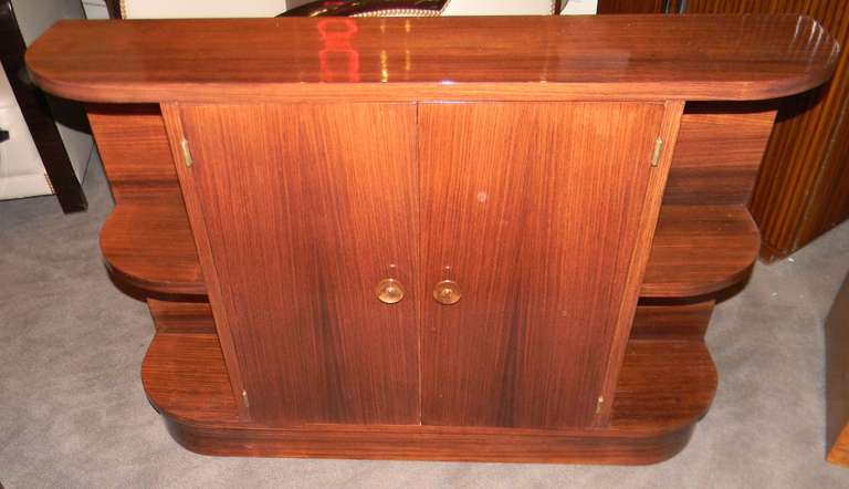 American Art Deck Modernist Side Table TV Stand