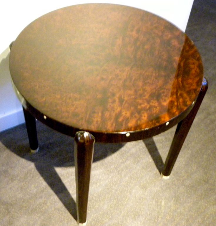Custom Art Deco Side table