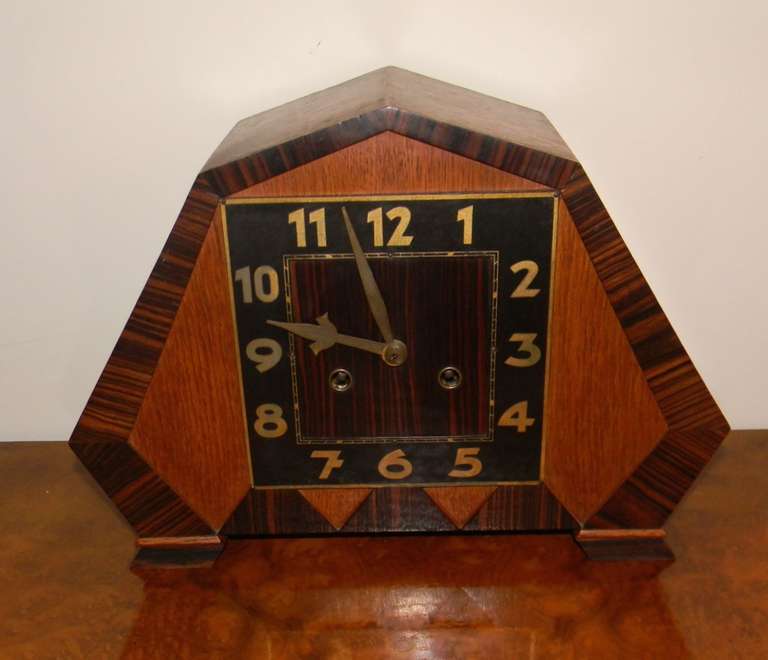 Dutch Amsterdam School Clock Art Deco