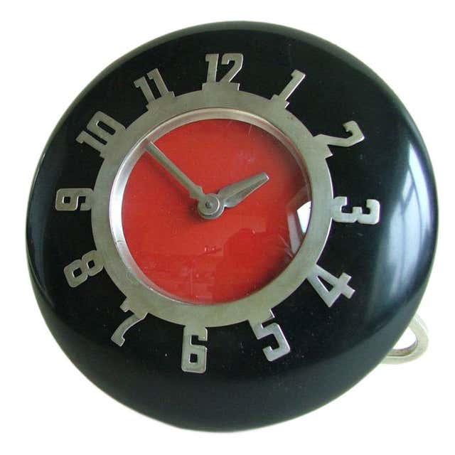Streamline Moderne Clocks - 3 For Sale on 1stDibs | streamline clocks