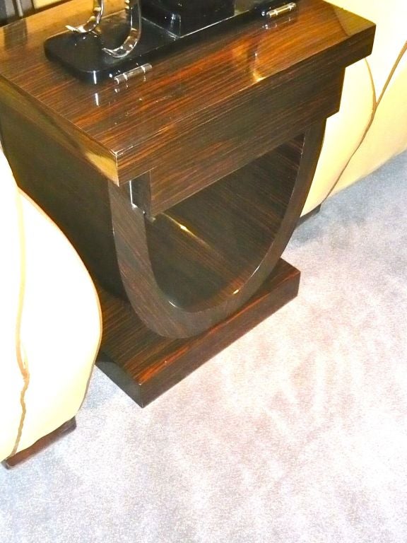 Wood Custom Art Deco End tables and night stands