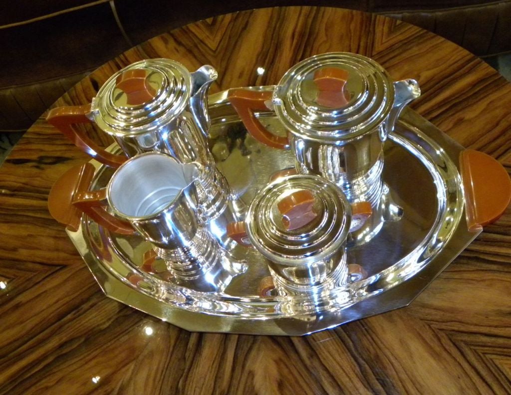 Stunning Art Deco bakelite  Coffee Tea service complete