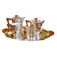 Stunning Art Deco bakelite  Coffee Tea service complete