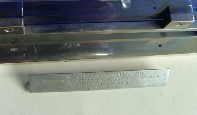 Outstanding Art Deco Blue Glass Jaeger-LeCoultre Clock 5