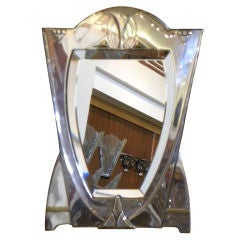 Antique Stunning WMF Art Nouveau silver-plated dressing frame mirror