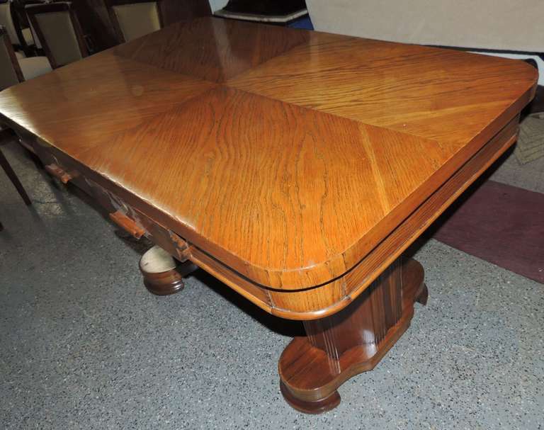 art deco oak furniture
