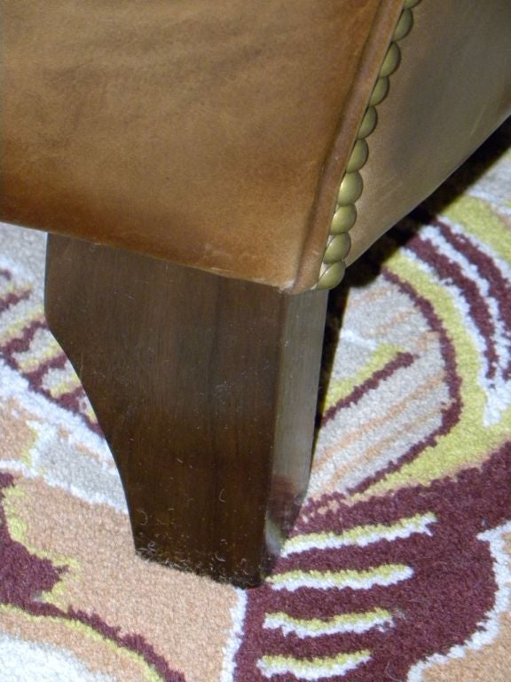 Spectacular French inspired  Mustache Club chairs 3