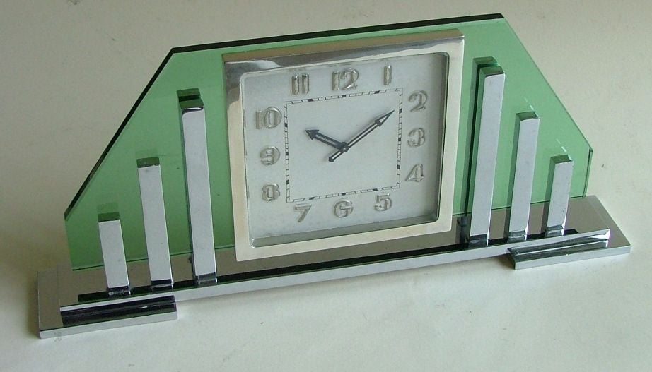 Buren Art Deco Modernist Clock 3