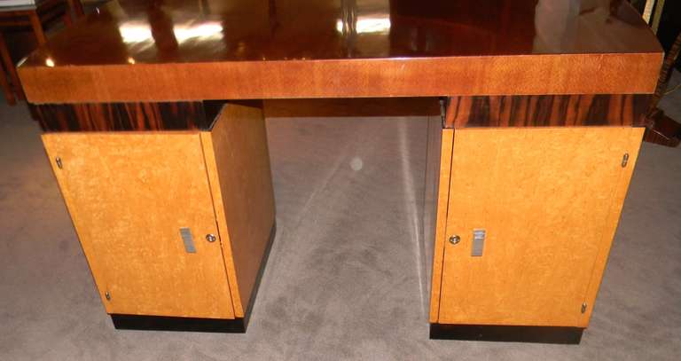 Mid-20th Century French Art Deco Professional  Desk by Michel Dufet