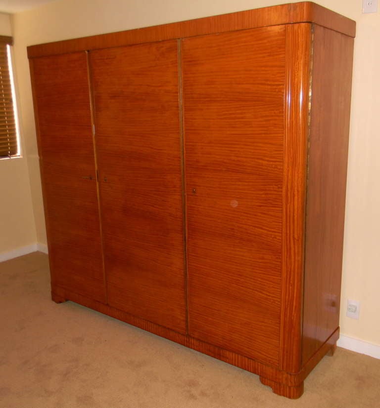 We don't list items like this often. If you are looking for that great home armoire, to store equipment, TV's or anything that allows you to put it inside and put it all away. This is of European origins, I believe either Austrian or German. It is