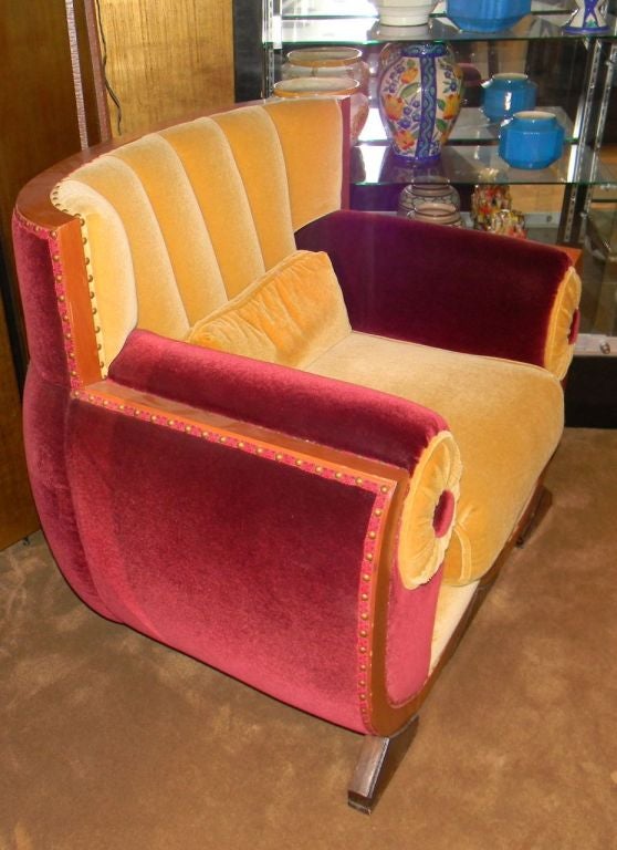 American Art Deco Chair Fit for a King