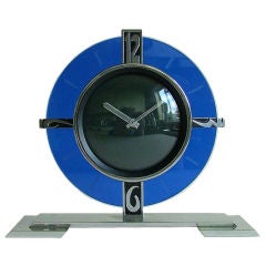 Fabulous Doxa Art Deco Clock!  A real looker