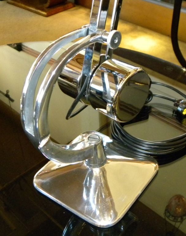 English Vintage Industrial Hadrill Horstmann Counterweight Lamp