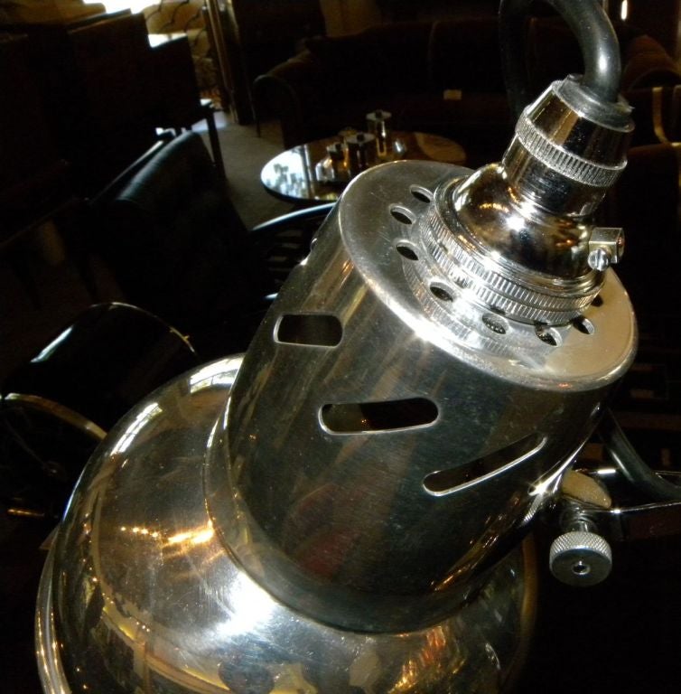 Metal Vintage Industrial Hadrill Horstmann Counterweight Lamp