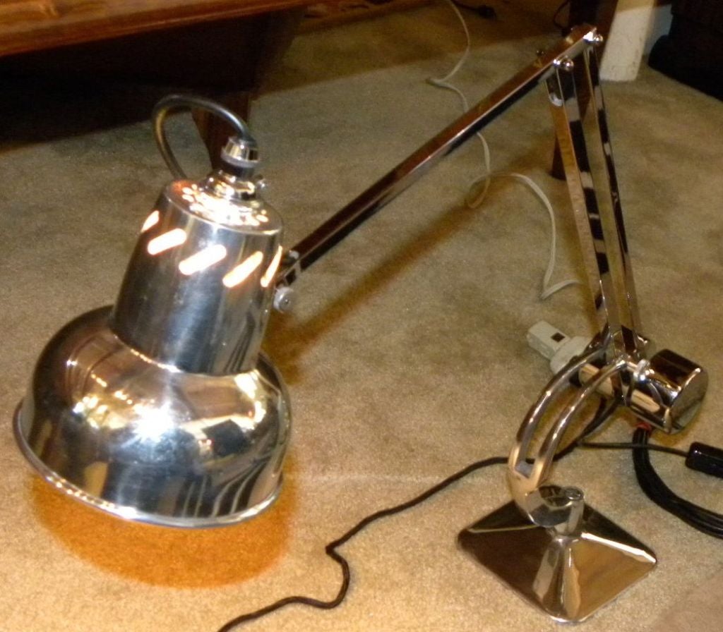 Vintage Industrial Hadrill Horstmann Counterweight Lamp 3
