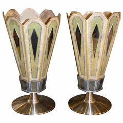 Vintage Art Deco Movie Theater Sconces Torchieres Table Lamps