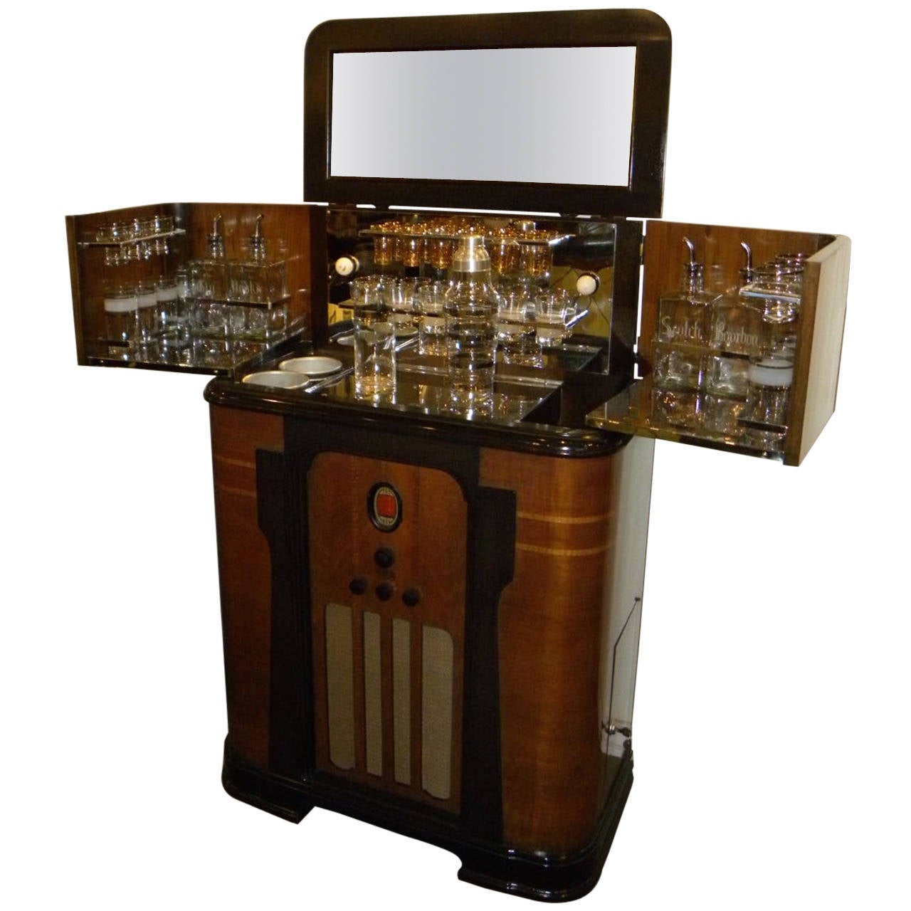 Art Deco Philco Radio Bar, 1936 at 1stDibs 1936 philco radio bar