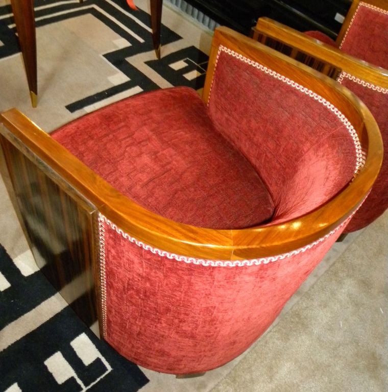 Stunning Art Deco Tub - Club chairs 1