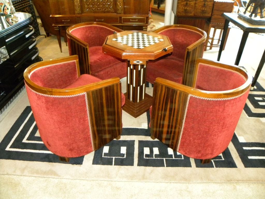 Stunning Art Deco Tub - Club chairs 2
