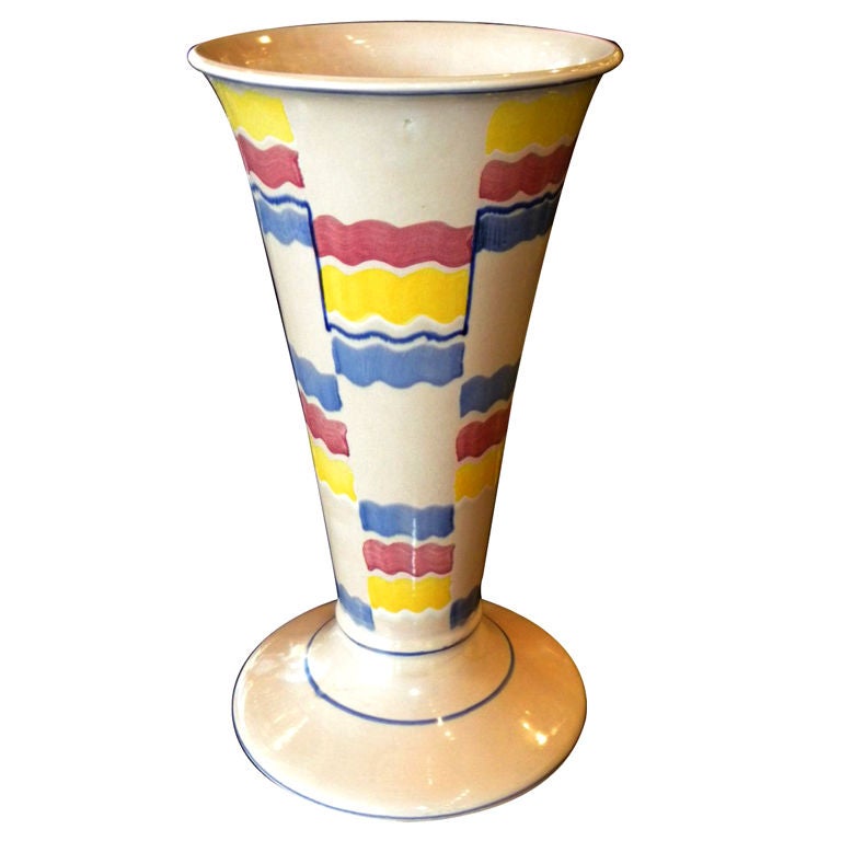 Exceptional Ceramic Vase by Eva Zeisel, 1930s