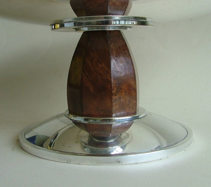 Mid-20th Century French Art Deco Coupe Very Sophisticated Art Deco Tableware For Sale