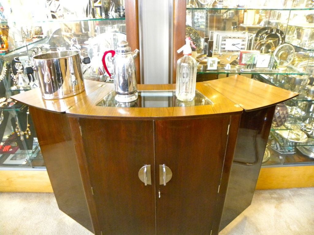 Mid-20th Century The Best English Flip Top Bar, Envelope or Yacht Bar by Turnidge