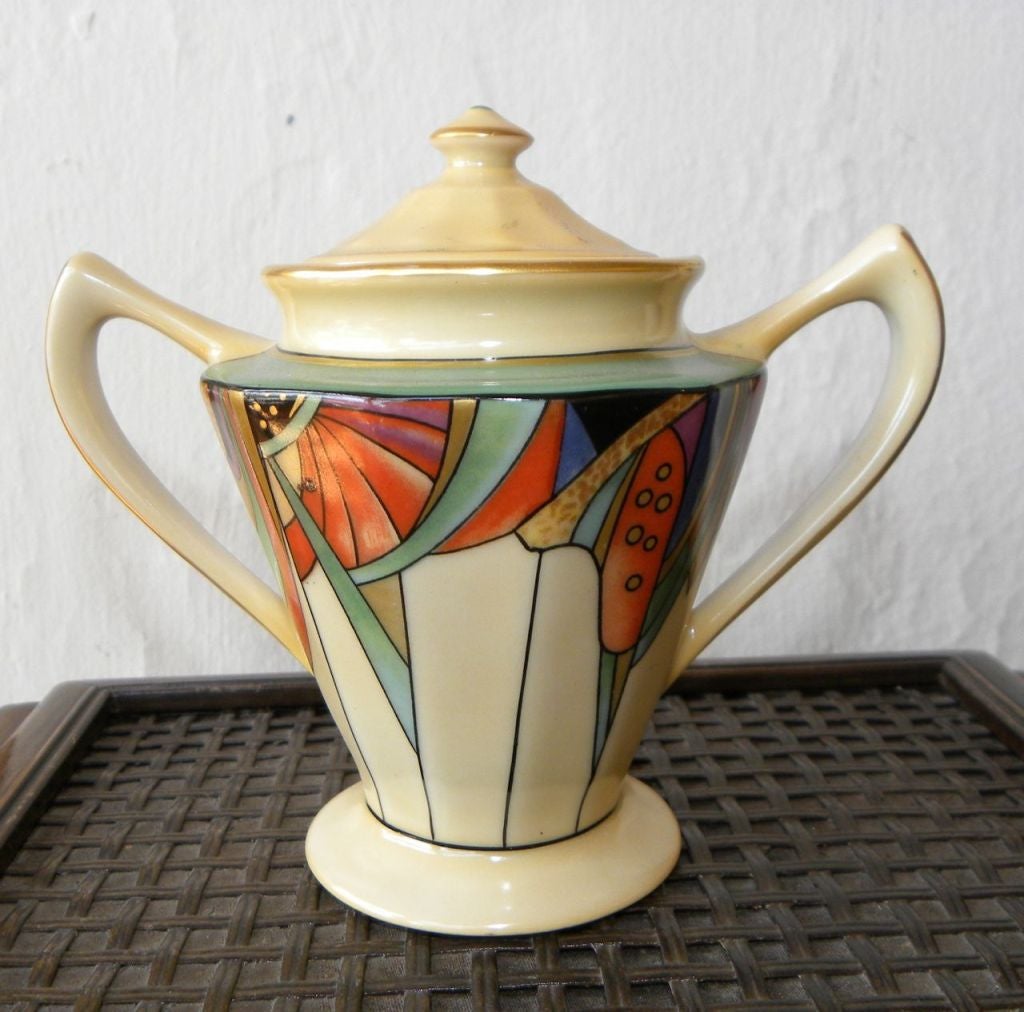 Extremely Rare Royal Rochester Modernistic Coffee Service In Excellent Condition In Oakland, CA