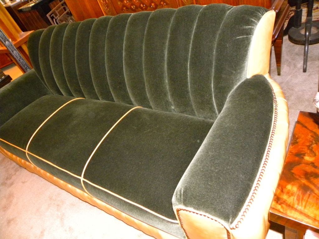 American Fabulous Hollywood Glamour Custom Restoration Sofa