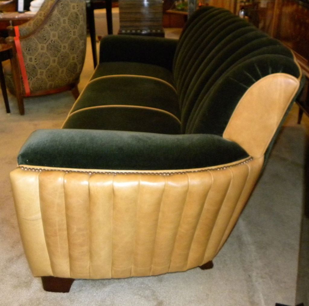Fabulous Hollywood Glamour Custom Restoration Sofa 1