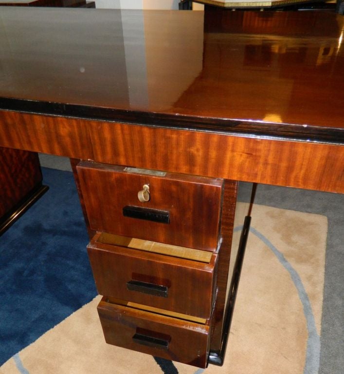 Wood Classic Modernism Art Deco Desk