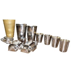 Very rare German Cocktail Shaker Flask circa 1930
s