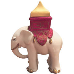 Vintage Robj elephant sculpture Paris Art Deco