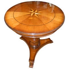 Unique Art Deco French Style Classic Entry Table, circa 1930s