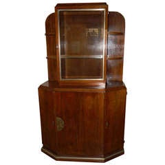 Original Modernist French China Cabinet 8