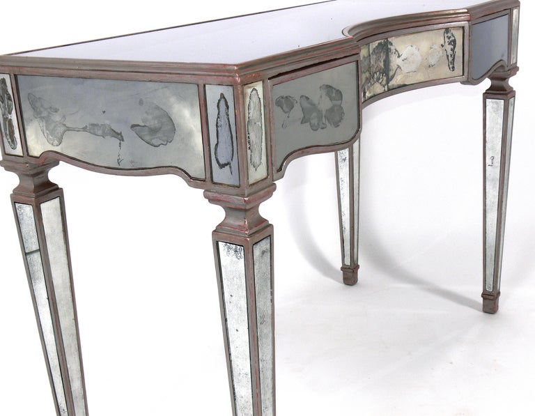 antique mirrored desk
